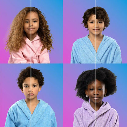 Les Essentiels Anti-Noeuds -  Shampooing, après-shampooing, spray démêlant et brosse pour les enfants