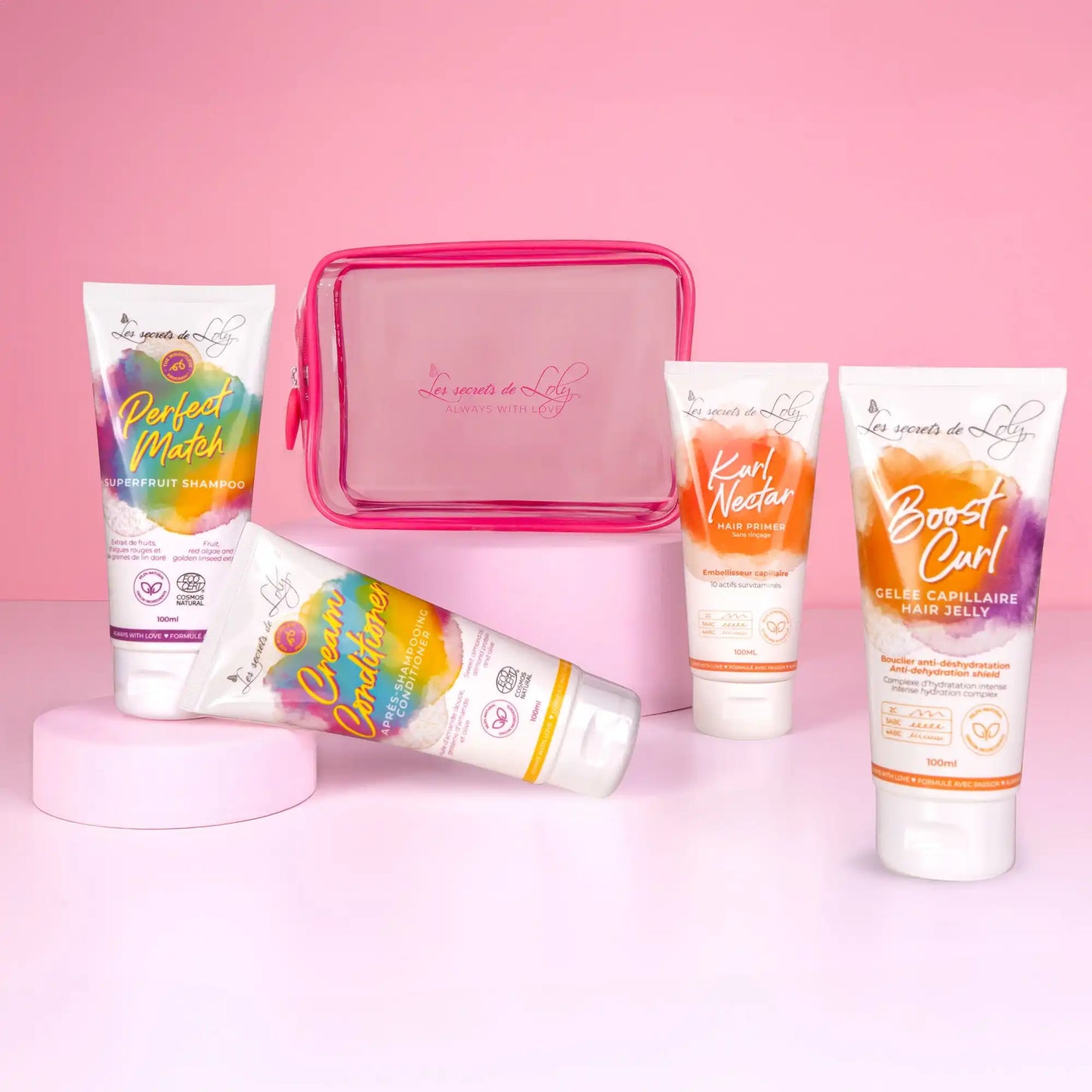 Trousse Cheveux Bouclés - Format voyage