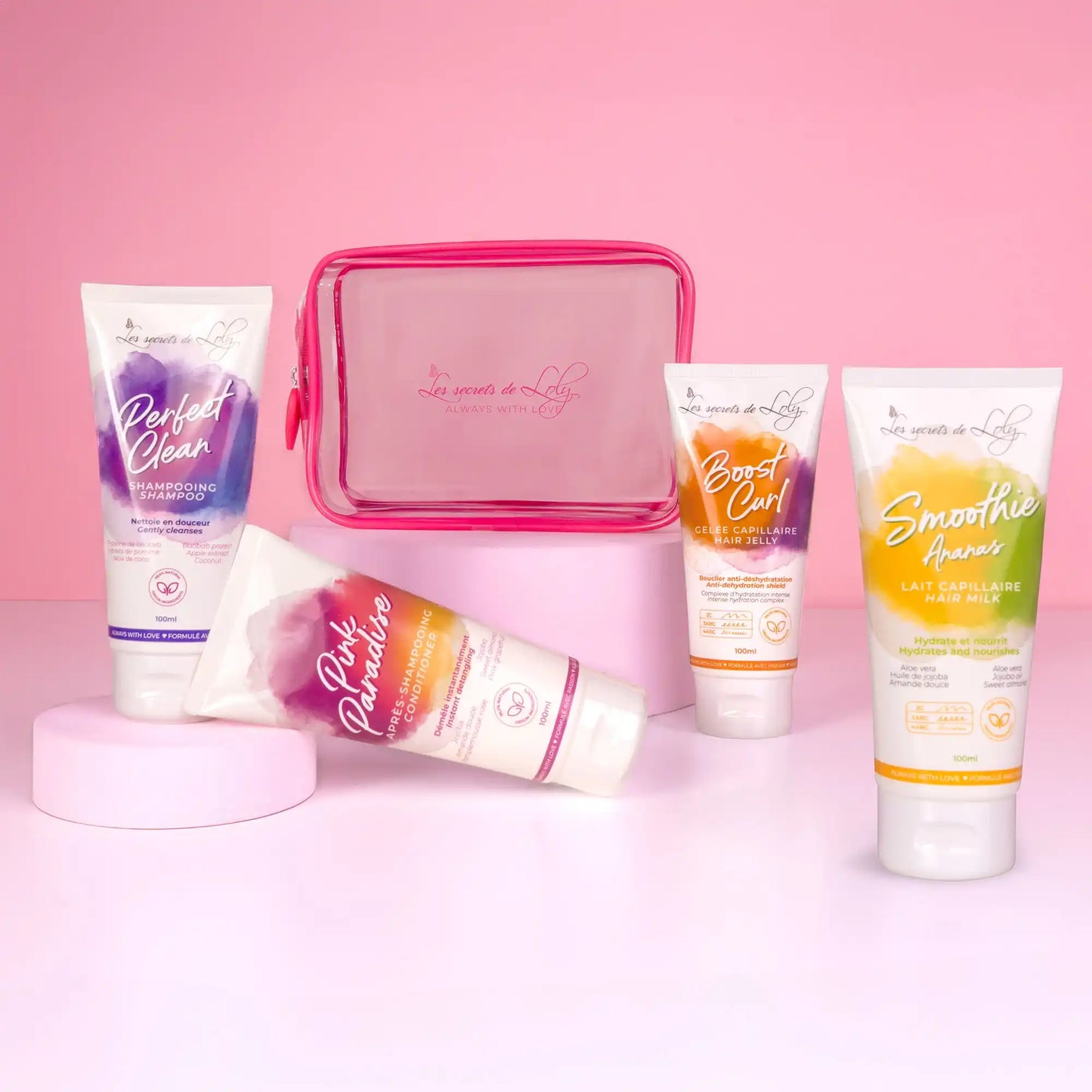 Trousse Cheveux Frisés - Format voyage