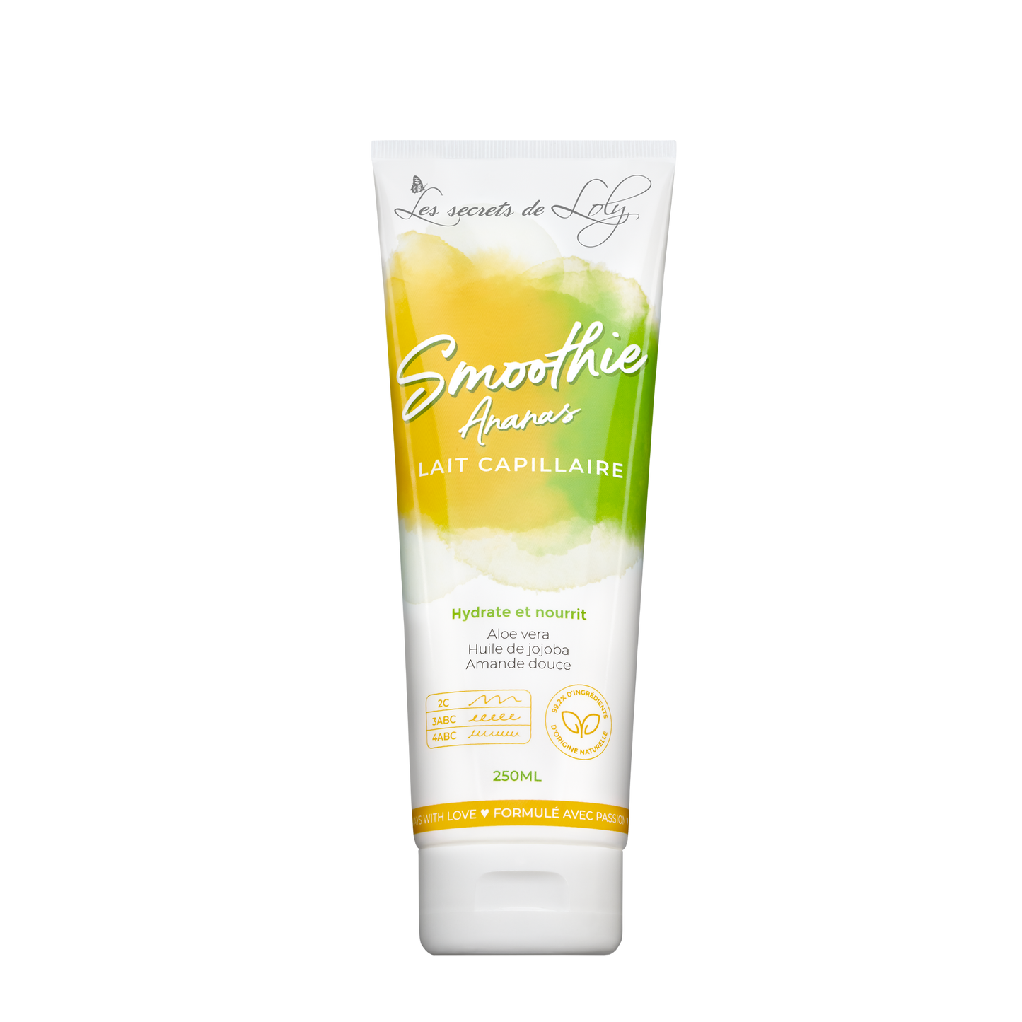Smoothie Ananas - Lait sans rinçage très nourrissant  - 250ml